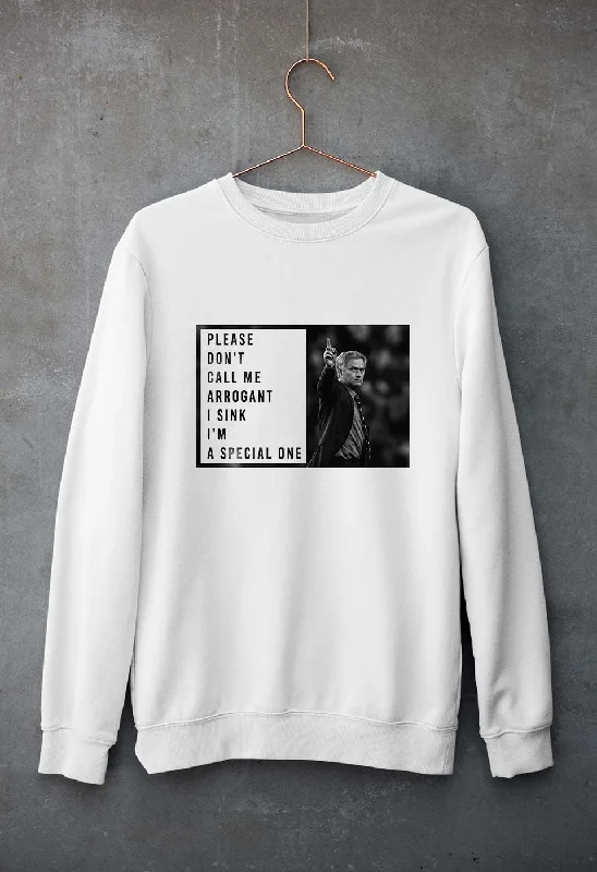 José Mourinho Unisex Sweatshirt for Men/WomenHoodie with Hem Ribbing Snug Secure