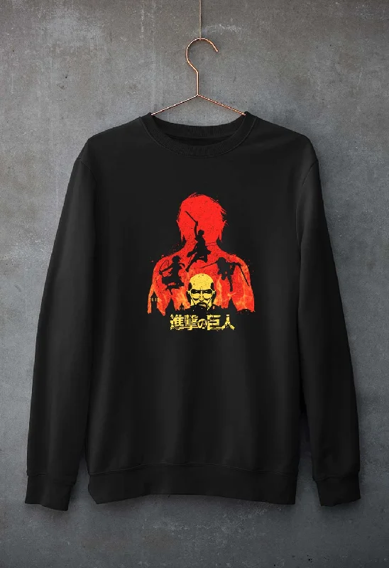 Attack on Titan Unisex Sweatshirt for Men/Women Hoodie with Relaxed Fit Easy Casual