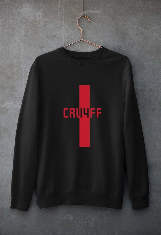 Johan Cruyff Unisex Sweatshirt for Men/WomenHoodie with Velcro Closure Adjustable Secure Johan Cruyff Unisex Sweatshirt for Men/WomenHoodie with Velcro Closure Adjustable Secure