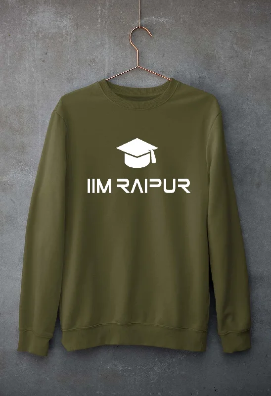 IIM Raipur Unisex Sweatshirt for Men/Women Hoodie with Typography Text Message