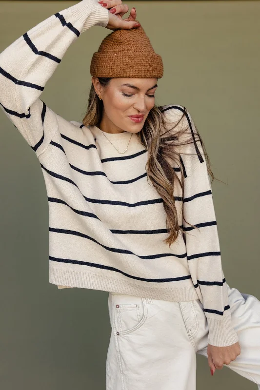 The Bennet Striped Sweater Casual Formal Business