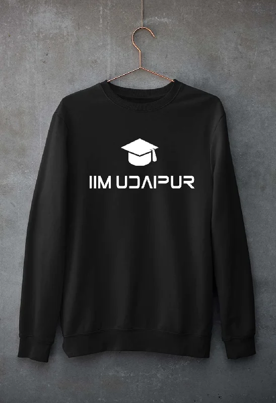 IIM Udaipur Unisex Sweatshirt for Men/Women Hoodie with Print Artistic Unique