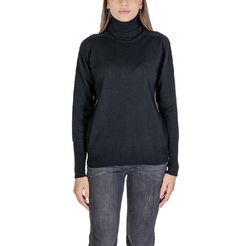 Black Viscose Sweater Wool Fabric Cashmere Fabric Tweed Fabric
