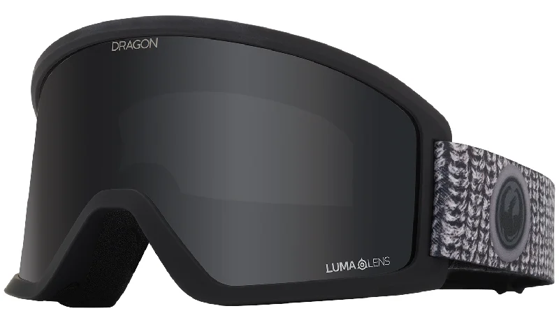 Dragon DX3 OTG Snow Goggles 2024 Sweater Weather / Lumalens Dark Smoke Welt Pockets Slit Pockets Flap Pockets