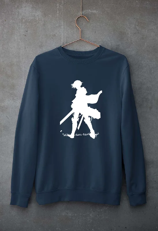 Attack on Titan Unisex Sweatshirt for Men/Women Hoodie with Puffed Sleeves Voluminous Trendy