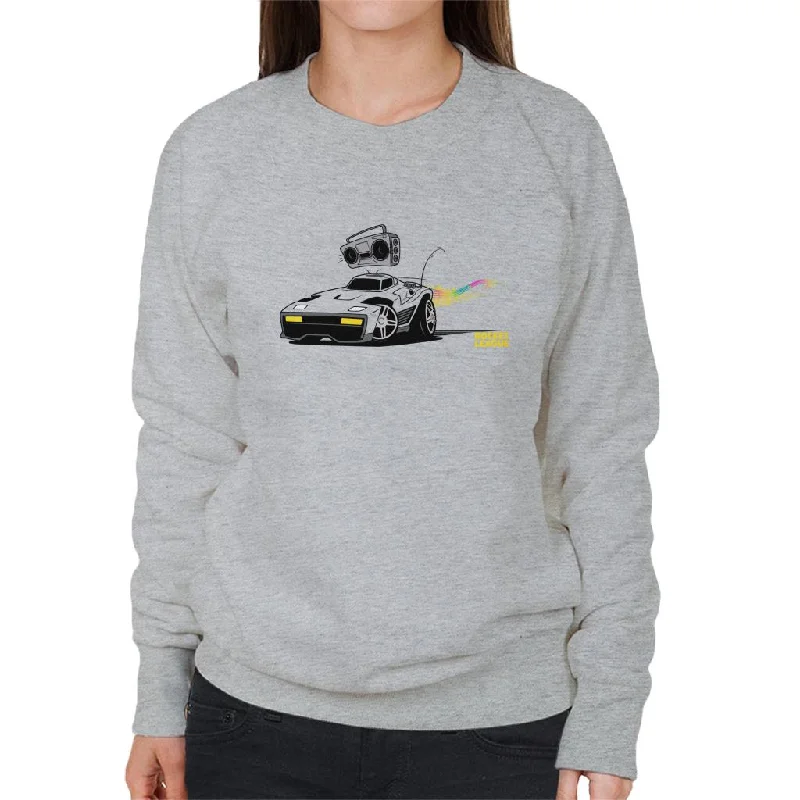 Rocket League Breakout Boombox Women's Sweatshirt Hoodie with Relaxed Fit Easy Casual