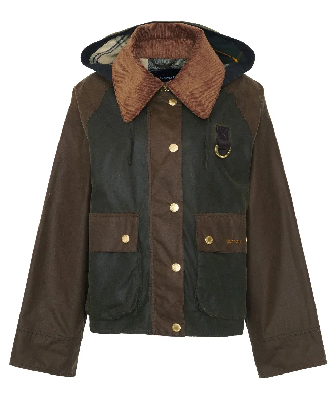 Reighton Waxed Jacket - Archive Olive/Beech/Ancient Denim Jacket Leather Jacket Suede Jacket Reighton Waxed Jacket - Archive Olive/Beech/Ancient Denim Jacket Leather Jacket Suede Jacket