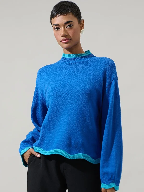 Macie Jane Sweater Neon Metallic Matte