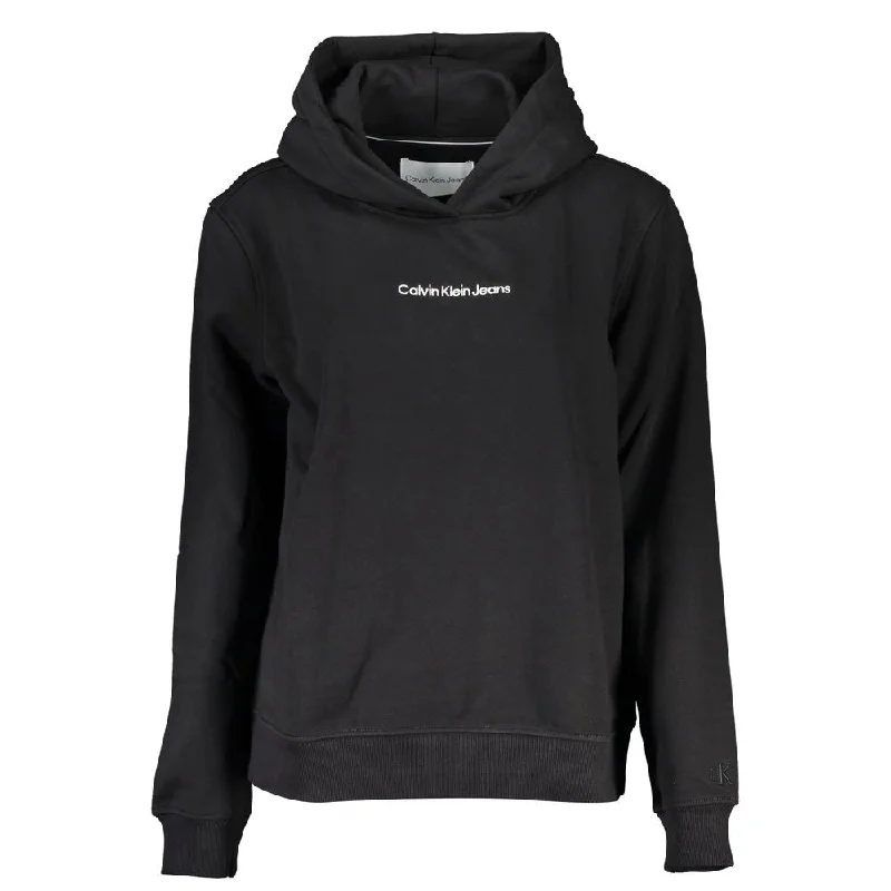 Black Cotton Sweater Modern Contemporary Chic