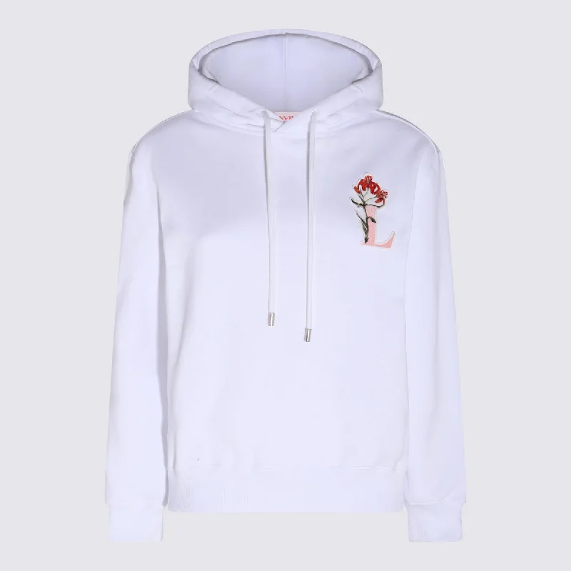 Lanvin Sweaters White Handmade Hand-knitted Hand-woven