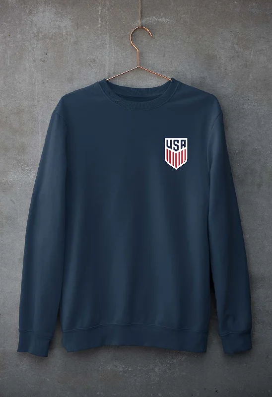 USA Football Unisex Sweatshirt for Men/Women Hoodie Dress Longline Feminine