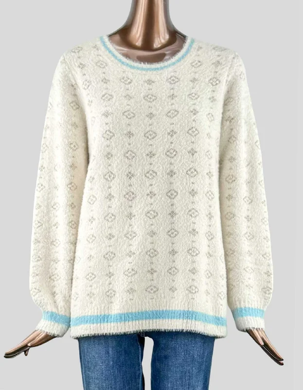 TORRID Pullover Sweater - 1 | X-Large Chenille Brocade Lace