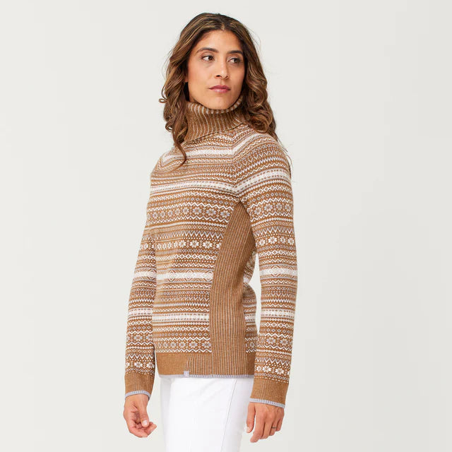 Krimson Klover Women's Christiana Sweater Silk Blend Satin Velvet