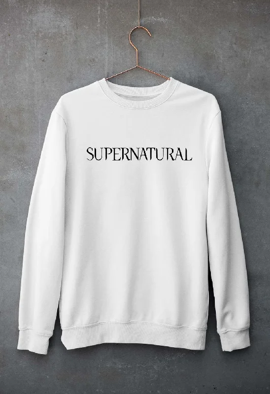 Supernatural Unisex Sweatshirt for Men/WomenHoodie with Exposed Zipper Edgy Industrial Supernatural Unisex Sweatshirt for Men/WomenHoodie with Exposed Zipper Edgy Industrial