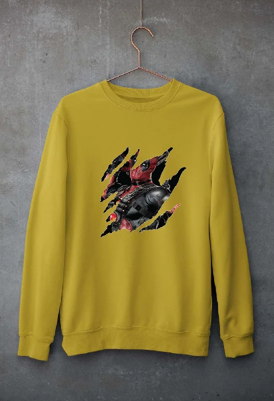 Deadpool Unisex Sweatshirt for Men/WomenHoodie with Elastic Cuffs Stretchable Comfortable Deadpool Unisex Sweatshirt for Men/WomenHoodie with Elastic Cuffs Stretchable Comfortable