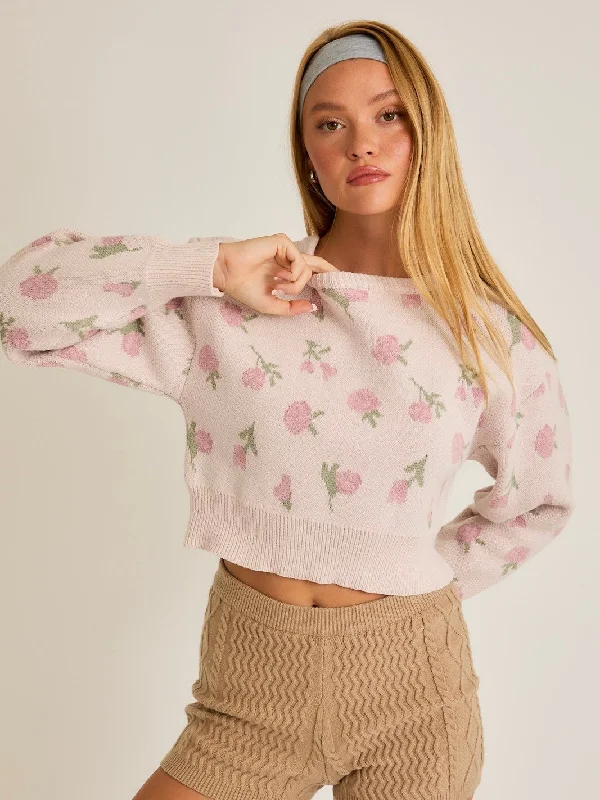 Meadowbrook Sweater Glossy Satin Silk