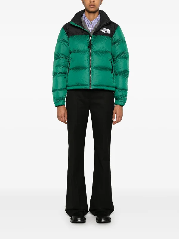 THE NORTH FACE - Women TNF 1996 Retro Nuptse Jacket One-Shoulder Jacket Off-the-Shoulder Jacket Asymmetrical Jacket THE NORTH FACE - Women TNF 1996 Retro Nuptse Jacket One-Shoulder Jacket Off-the-Shoulder Jacket Asymmetrical Jacket