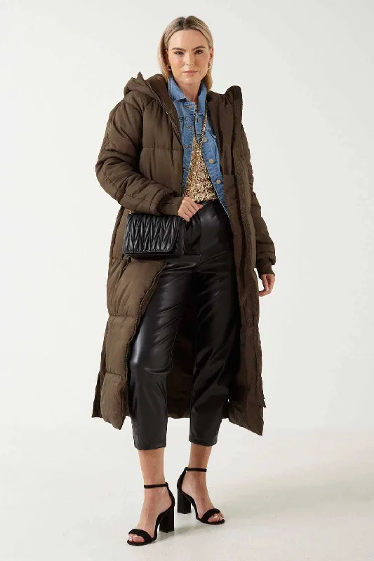 RSG Women's Hooded Longline Puffer Jacket V-Neck Jacket Boat Neck Jacket Square Neck Jacket RSG Women's Hooded Longline Puffer Jacket V-Neck Jacket Boat Neck Jacket Square Neck Jacket