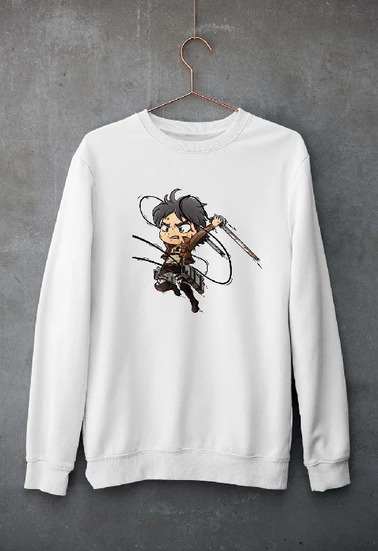 Attack on Titan Unisex Sweatshirt for Men/Women Hoodie with High Neck Warm Protective