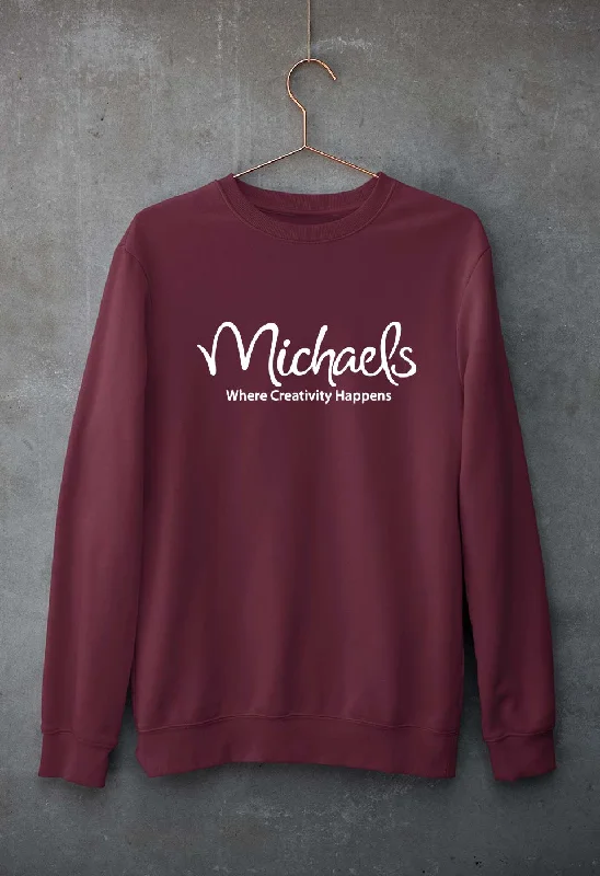 Michaels Unisex Sweatshirt for Men/WomenHoodie with Elastic Waist Stretchable Comfortable Michaels Unisex Sweatshirt for Men/WomenHoodie with Elastic Waist Stretchable Comfortable