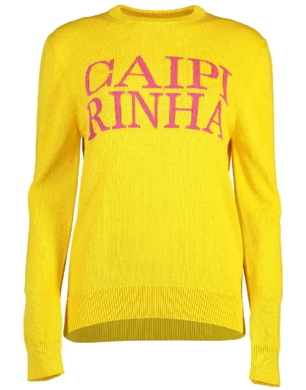 Monogram Sweater - camomil Zippered Front Buttoned Front Snap Front