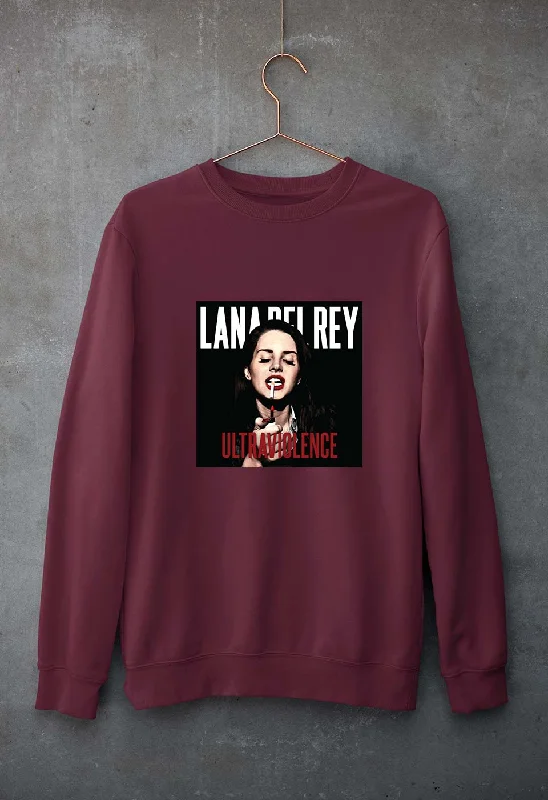 Lana Del Rey Unisex Sweatshirt for Men/WomenHoodie with Batwing Sleeves Loose Dramatic Lana Del Rey Unisex Sweatshirt for Men/WomenHoodie with Batwing Sleeves Loose Dramatic