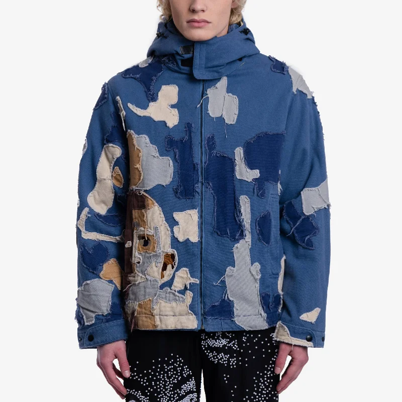Patchwork Canvas Jacket Rayon Jacket Velvet Jacket Corduroy Jacket