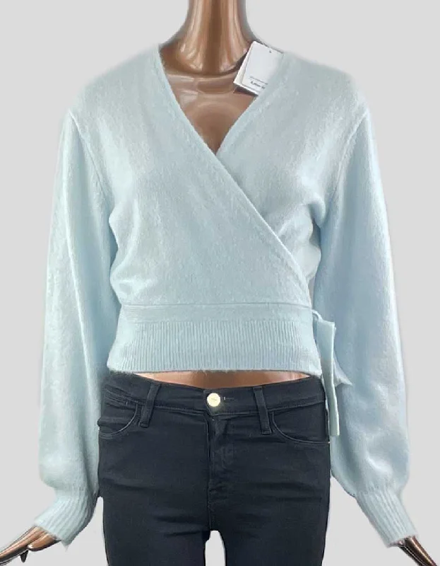& OTHER STORIES Wrap Sweater w/ Tags - X-Small Terry Terry Cloth Terry Knit