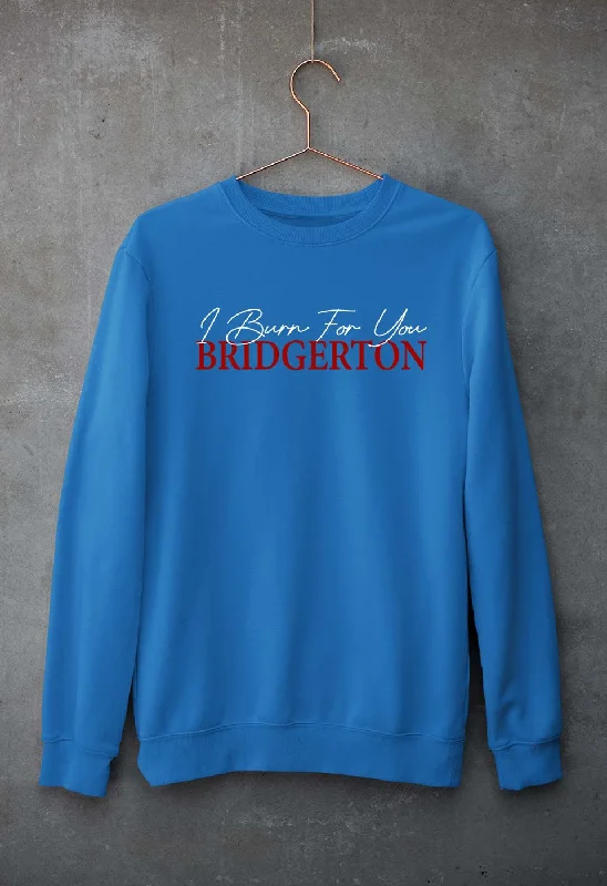 Bridgerton Unisex Sweatshirt for Men/Women Hoodie with Hem Applique Textured Unique