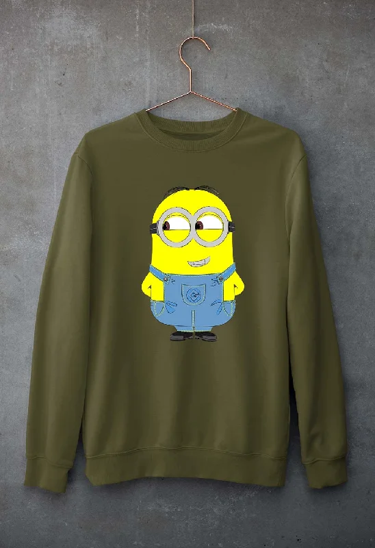 Minion Unisex Sweatshirt for Men/Women Hoodie with Lining Warm Insulated