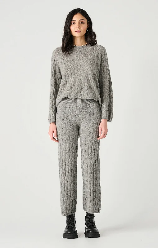 Cable Knit Sweater Pant Plaid Sweater Polka Dot Checkered
