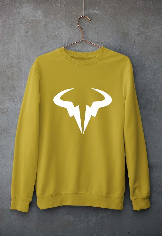Rafael Nadal (RAFA) Unisex Sweatshirt for Men/WomenHoodie with Half-Zip Sporty Casual Rafael Nadal (RAFA) Unisex Sweatshirt for Men/WomenHoodie with Half-Zip Sporty Casual