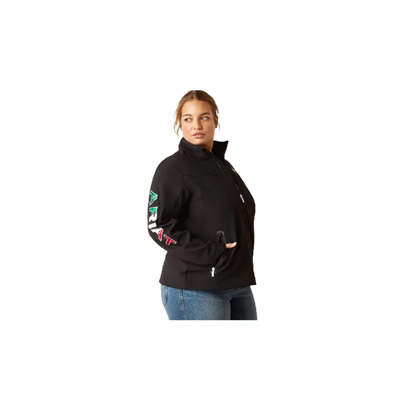 Ariat Womens Classic Team Softshell Mexico Jacket Black Satin Jacket Silk Jacket Chiffon Jacket Ariat Womens Classic Team Softshell Mexico Jacket Black Satin Jacket Silk Jacket Chiffon Jacket
