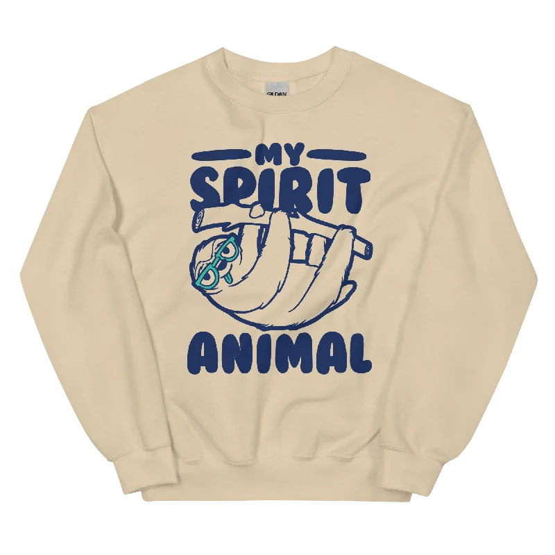 My Spirit Animal Unisex Sweatshirt Hoodie Jacket Zipper Layering