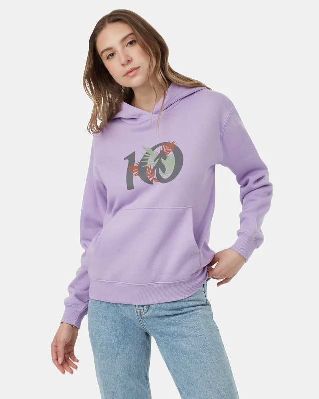 Tropical Ten Hoodie Hoodie with Pastel Soft Subtle