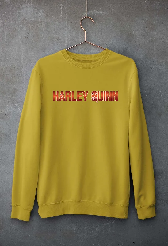 Harley Quinn Unisex Sweatshirt for Men/WomenHoodie with Slit Hem Functional Movement Harley Quinn Unisex Sweatshirt for Men/WomenHoodie with Slit Hem Functional Movement