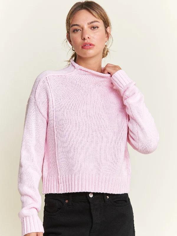Nicky Sweater Satin Blend Silk Blend Wool Blend