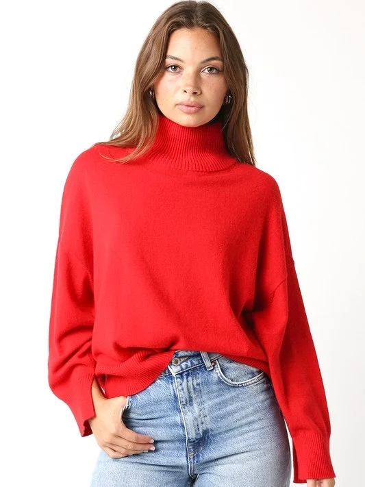 Brooke Sweater Houndstooth Herringbone Solid