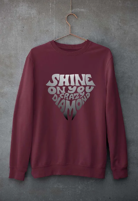 Shine on You Crazy Diamond Unisex Sweatshirt for Men/WomenHoodie with Set-In Sleeves Structured Classic Shine on You Crazy Diamond Unisex Sweatshirt for Men/WomenHoodie with Set-In Sleeves Structured Classic