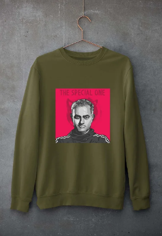 José Mourinho Unisex Sweatshirt for Men/WomenHoodie with Back Slit Movement Comfort