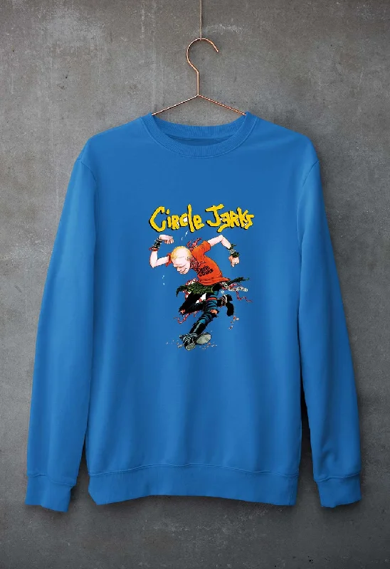 Circle Jerks Unisex Sweatshirt for Men/WomenHoodie with Ribbed Cuffs Snug Fit Comfort Circle Jerks Unisex Sweatshirt for Men/WomenHoodie with Ribbed Cuffs Snug Fit Comfort