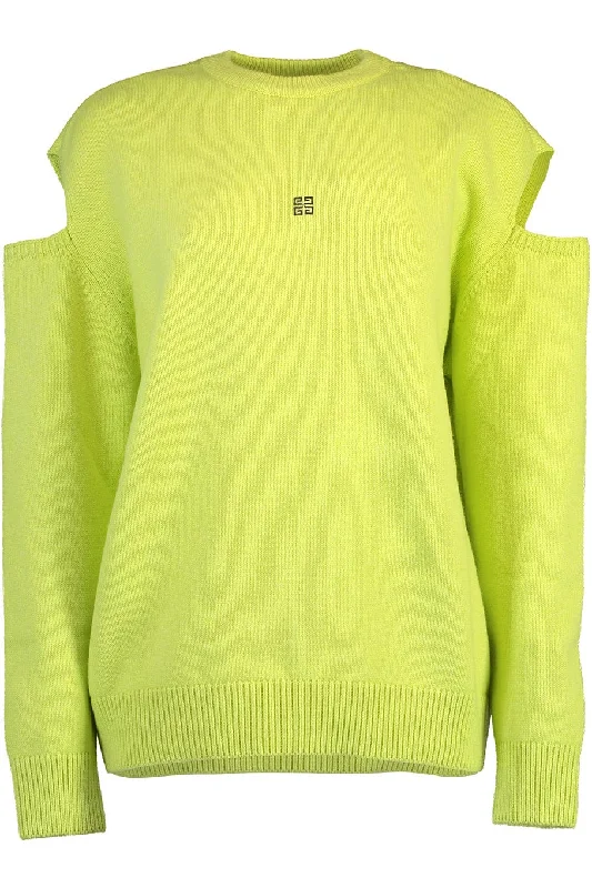 Crew Neck Sweater With Logo On Back Cotton Fabric Linen Fabric Terry Fabric
