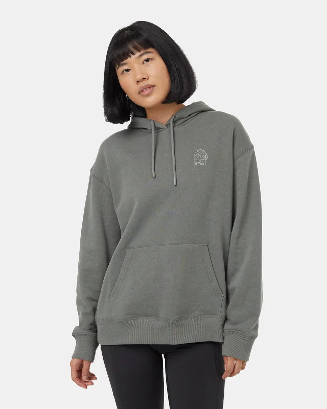 Scenic Arch Hoodie Hoodie with Zipper Versatile Modern