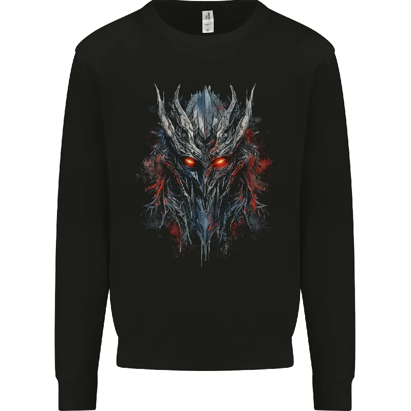 An Evil Sauron Mask Demon Mens Sweatshirt JumperHoodie with Hood Adjustable Protection An Evil Sauron Mask Demon Mens Sweatshirt JumperHoodie with Hood Adjustable Protection