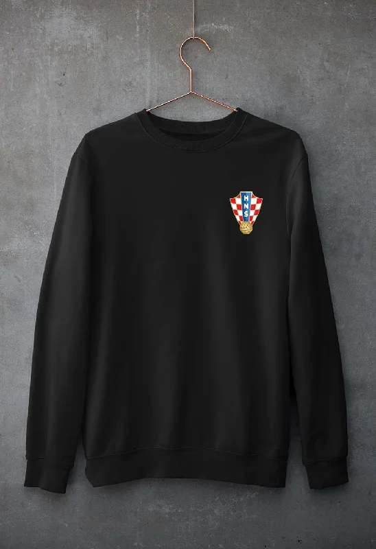 Croatia Football Unisex Sweatshirt for Men/Women Cotton Hoodie Fleece Lining Warmth