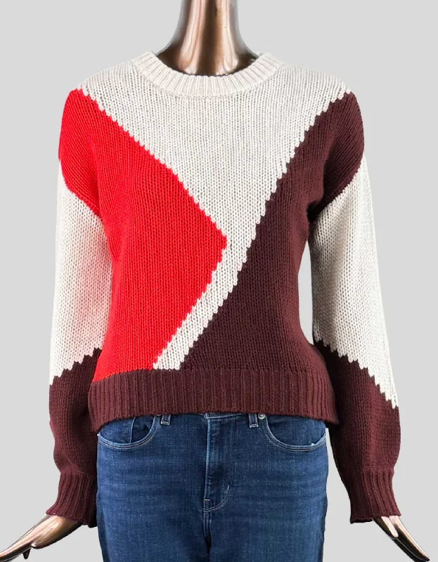ELIE TAHARI Cashmere Sweater - Medium Rayon Fabric Velvet Fabric Corduroy Fabric