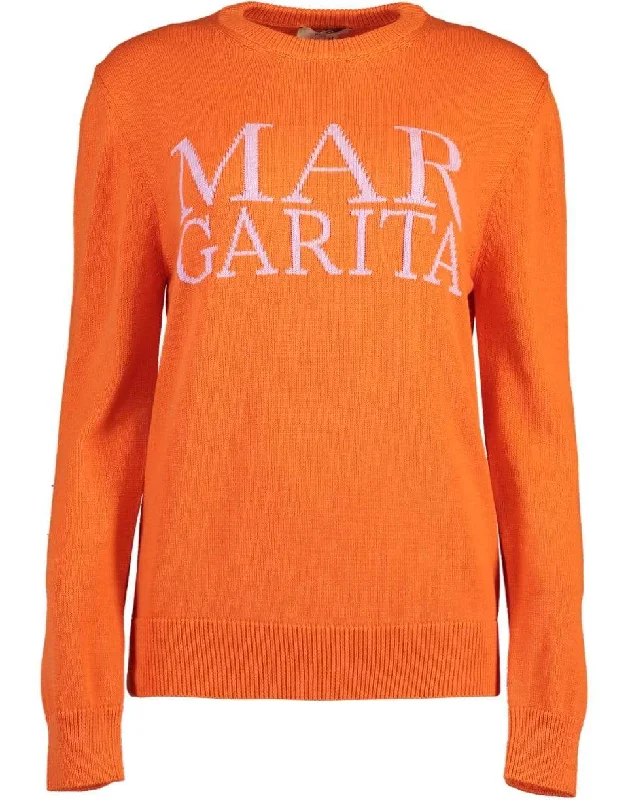 Monogram Sweater - Minio Front Pockets Side Pockets Patch Pockets