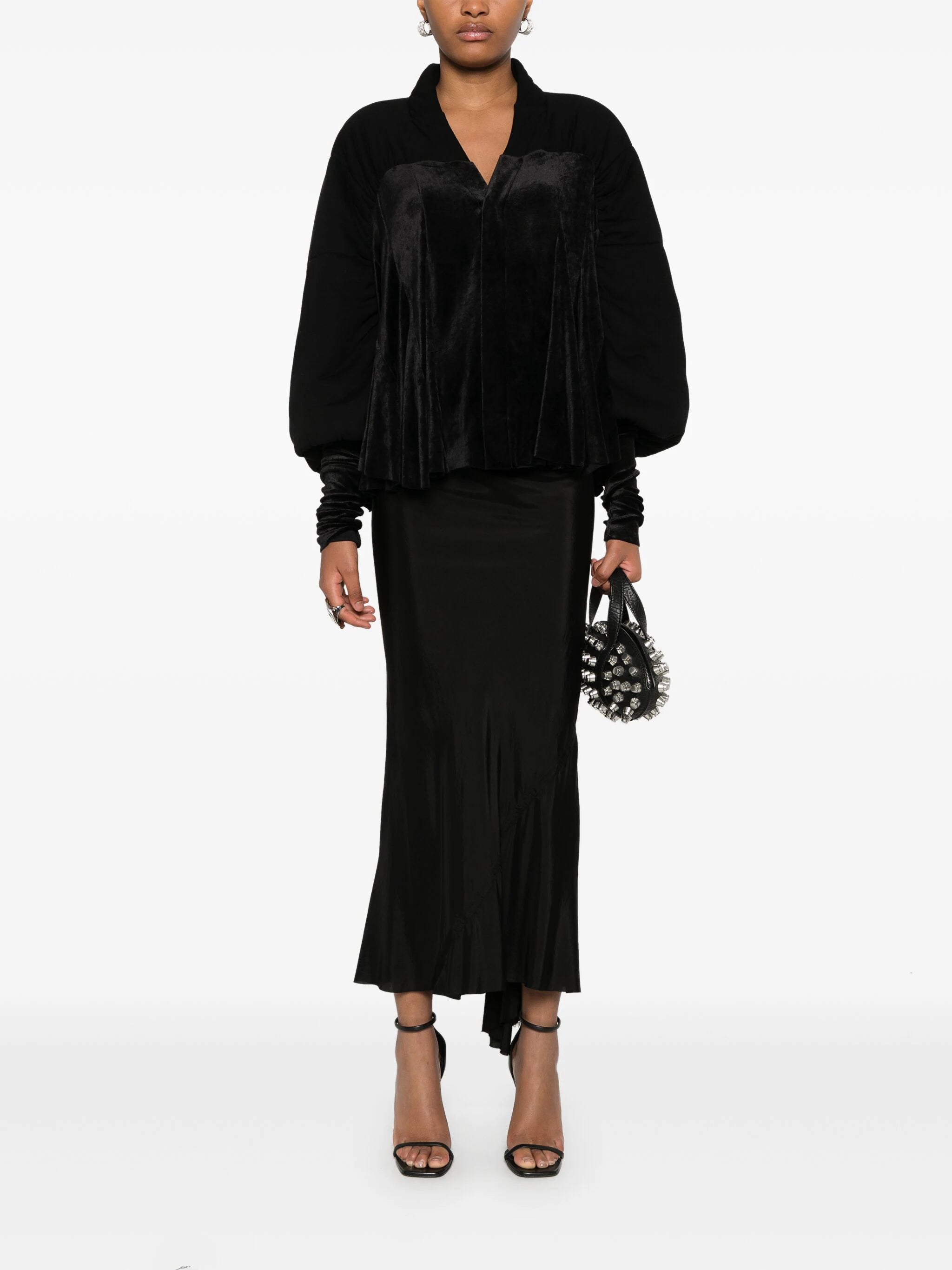 RICK OWENS LILIES - Women Duvetessa Cropped Jacket Anorak Shell Jacket Lightweight Jacket RICK OWENS LILIES - Women Duvetessa Cropped Jacket Anorak Shell Jacket Lightweight Jacket