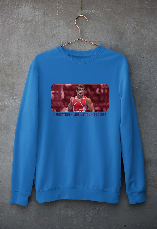 Sushil Kumar Unisex Sweatshirt for Men/WomenHoodie with Ribbed Cuffs Snug Fit Comfort Sushil Kumar Unisex Sweatshirt for Men/WomenHoodie with Ribbed Cuffs Snug Fit Comfort