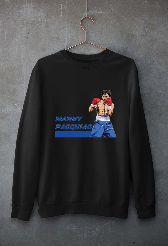 Manny Pacquiao Unisex Sweatshirt for Men/WomenHoodie with Side Slits Relaxed Casual